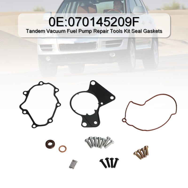 Tandem Vacuum Fuel Pump Repair Tools Kit Seal Gaskets For VW 2.5 TDI 070145209F Generic