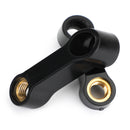 Motorcycle Mirror Extender Riser Extension Bracket Black 10mm M10 Honda