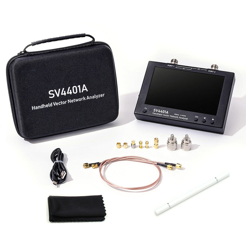 SV4401A 50KHz-4.4GHz Vector Network Vector Analyzer 100Db Dynamic NanoVNA