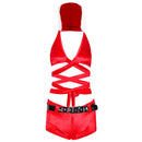 Women'S Lace Christmas Dress Party Bodycon Party Costume Mini Dress Clubwear