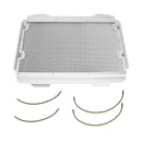 Motorcycal Radiator Guard Protector Radiator Cover For Yamaha Mt-07 21-22 Silver Generic