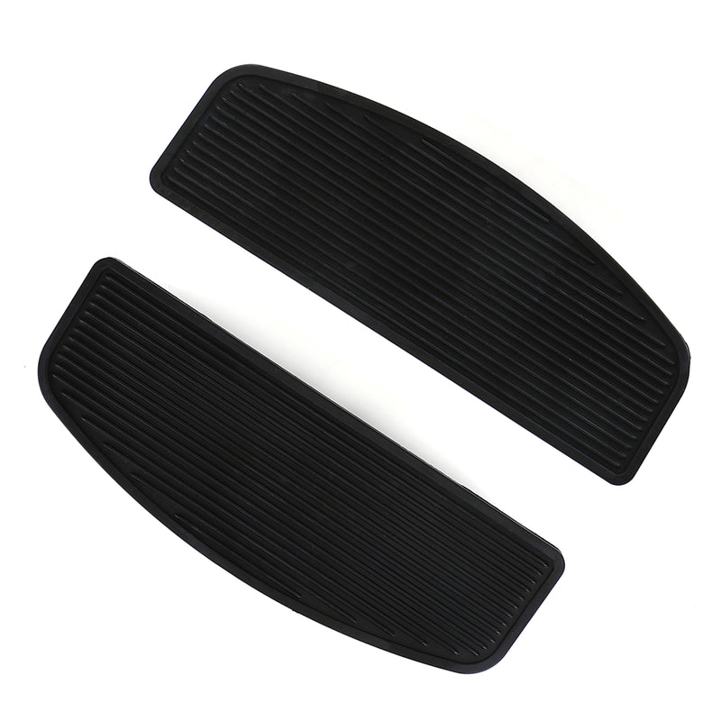 Motorcycle Rubber Rider Pad Footrest Foot Peg Footboard for Touring Road King Generic