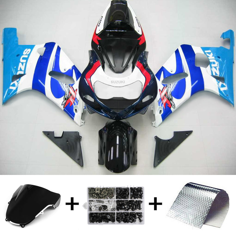 Suzuki GSXR600 2001-2003 Fairing Kit Bodywork Plastic ABS