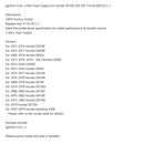 2PCS Ignition Coils 3 ohm Dual output For Honda cb 500 550 750 GL1000 DC1-1 Generic