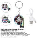 Colour Rechargeable Electronic Turbo Key Chain Key ring With LED & Sound Generic