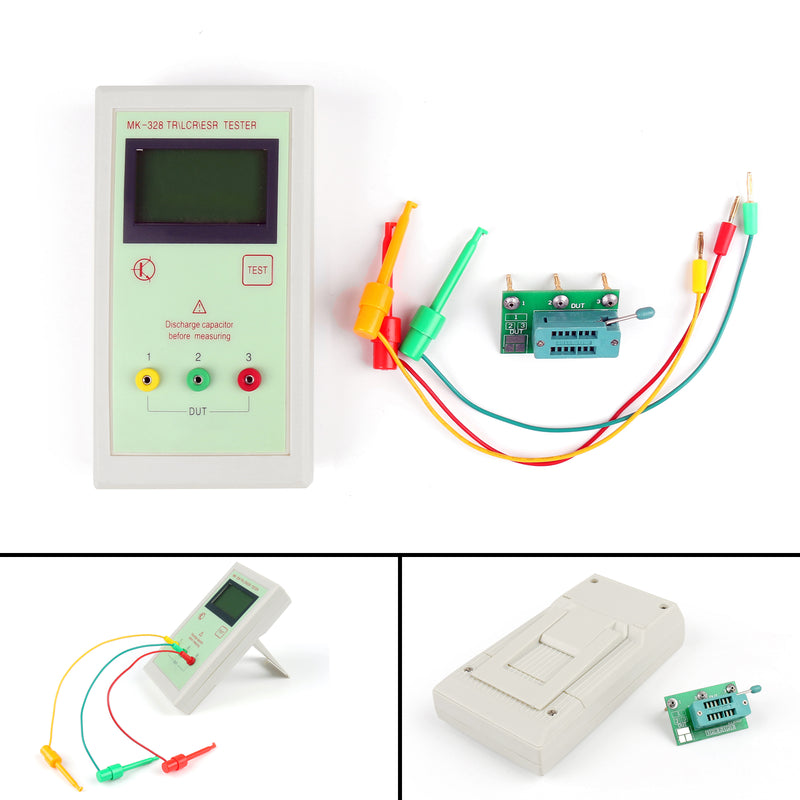 5Pcs MK328 LCR ESR Tester Transistor Inductance Capacitance Resistance Meter