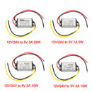1~5A Waterproof DC/DC Converter Power Supply Regulator 12V/24V Step Down To 5V