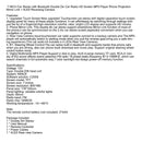 7 INCH Car Stereo With Bluetooth Car Radio HD Screen MP5 Player +4LED Car Camera