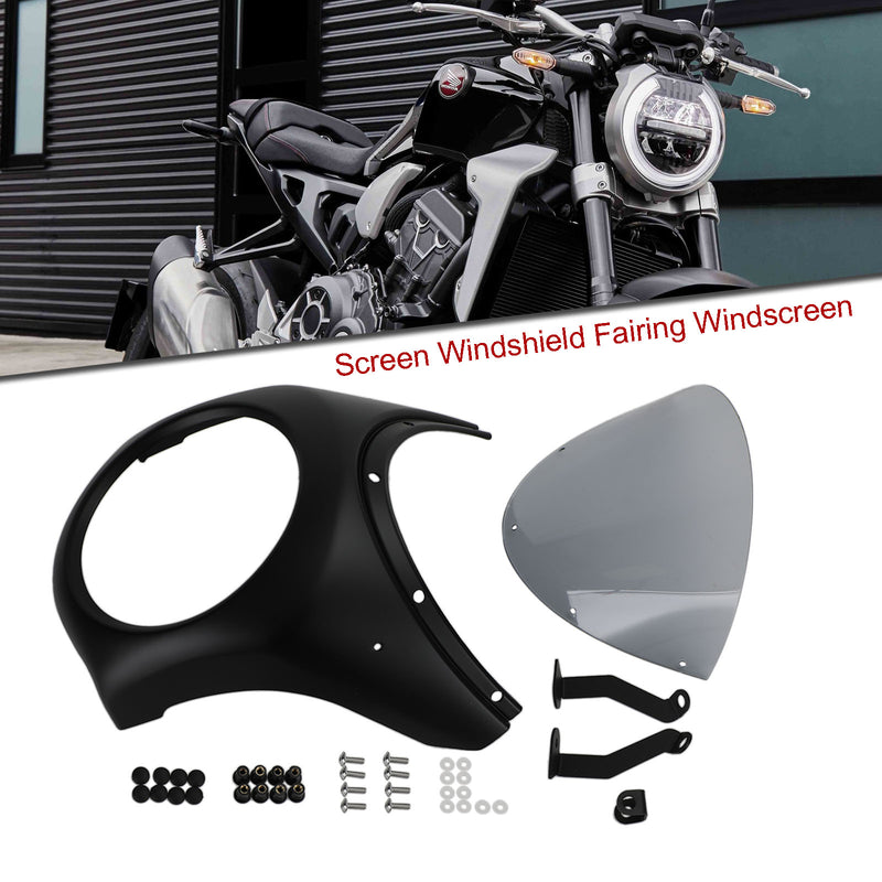 Headlight Windshield Fairing Windscreen For Honda CB1000R CB650R 2019-2021 B Generic