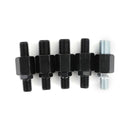 CNC ALU 8mm 10mm UNIVERSAL Motorcycle Rearview Mirror for Chopper Cruiser Custom Generic