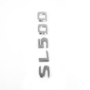 Trunk Rear Emblem Badge Chrome Letter Sl 500 For Mercedes R230 R231 Sl Sl500 Generic