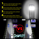 4-Sides D8 H1 200W 30000LM LED Headlight Bulbs Conversion Kit Xenon 6500K Generic
