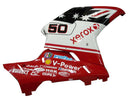 Fairings for 2007-2012 Ducati 1098 1198 848 Red & White Xerox No.50  Generic