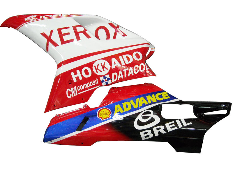 Fairings for 2007-2012 Ducati 1098 1198 848 Red & White Xerox Racing Generic