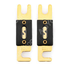 Fuse 30A-500A AMP ANL Type Gold Plated Blade Fuses For Auto Car Stereo Audio