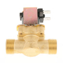 1/2" DC12V Normally Closed Brass Electric Solenoid Valve For Water Control 300mA