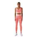 2Pcs Womens Snake Skin Pants Set Lounge Wear Tracksuit Yoga Gym Sport Suit