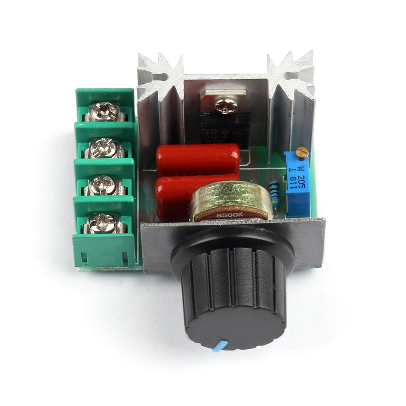 5Pcs Adjustable Voltage Regulator AC SCR Motor Speed Controller 220V 2000W