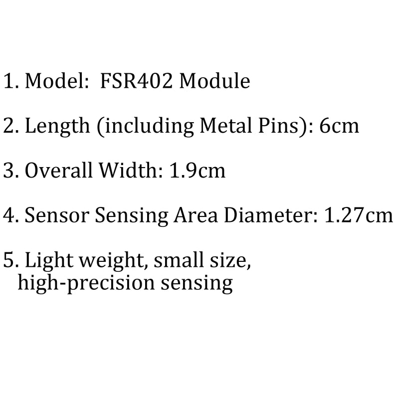 5Pcs Long FSR402 FSR Force Sensitive Resistor Pressure Sensor For Arduino