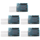 5x UNO Prototype Shield With SYB-170 Mini Breadboard For Arduino ProtoShield