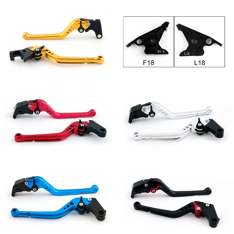 Long Brake Clutch Levers For BMW C650GT 2012-15 KYMCO Xciting 250 300 400 Black Generic
