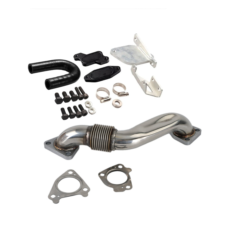 2007.5-2010 Chevrolet Kodiak C4500 C5500 6.6L LMM EGR Delete Kit & Passenger Up Pipe