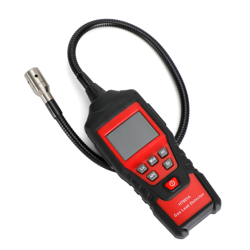 Portable Combustible Natural Gas Propane Leak Detector LCD Tester Visual Leakage
