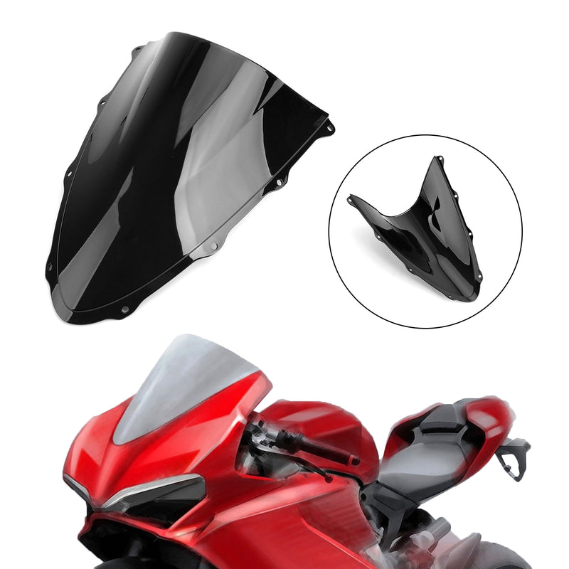 ABS Plastic Motorcycle Windshield WindScreen for Ducati 1299 2015-2019 Generic