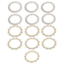 Clutch Kit Iron& Friction Plates for Suzuki VS VL VZ 400 750 800 Boulevard Generic