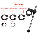 Universal Motorcycle Adjustable Wind Screen Windshield 22MM 25MM 28MM Handlebar Generic