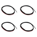 4x Flare Rubber Seal 538516002001 For Toyota Landcruiser 80 Series FJ80 HDJ80 Generic