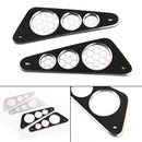 Rear Panel Guard Side Cover Plate Protector for YAMAHA XSR155 2019-2020 Black Generic