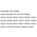 1Pcs 3.5mm G-shape Curve Earpiece Headset PTT For Vertex VX231 VX261 VX264 VX351
