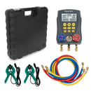 Digital Manifold Gauge Set Pressure&Temp Test HVAC Manifold Pressure Leak Test