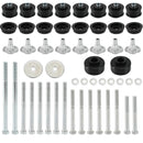 Body Cab Mount Bushing Kit KF04060BK For Ford F250 F350 Super Duty 2/4WD 08-16 Generic