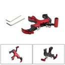 Archery 3 Finger Grip Caliper Arrow Release Aids Aluminum Compound Bow Hunting