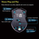 Backlit Wireless Gaming Keyboard Ergonomic Mouse Bundles Control PC Laptop