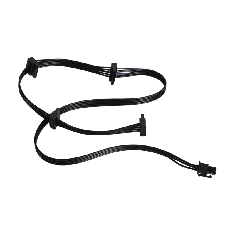 6 Pin to 4 SATA Drive Cable Replacement fit for Corsair RM1000X RM850X RM750X