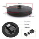 Solar Powered Fountain Water Pump Night Floating Garden Bird Bath Kit