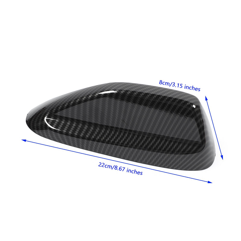 Carbon Fiber ABS Shark Fin Antenna Base Cover Trim For RAM 1500 2018-2021 Generic