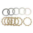 Clutch Kit Iron& Friction Plates fit for Honda CRM125R NSR125F NSR125R TRX350 Generic