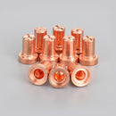 40Pcs Air Plasma Cutter Consumables Extend Fit For PT-31 LG-40 Torch CUT-40 50