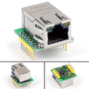 5Pcs HR961160C USR-ES1 W5500 Chip SPI to LAN/ Ethernet Converter TCP/IP Module