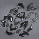 Fairing Fit for Kawasaki Z900 2017-2019 Gloss Black Injection Plastic Bodywork Generic