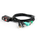 1Pcs 8Pin Hands-Free Car Microphone For ICOM IC2200H IC2720 IC2820 Vehicle Radio