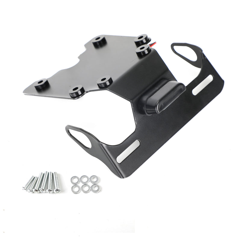 License Plate Holder Frame Bracket fit for YAMAHA Tenere 700 XTZ700 /Rally 2019-2022 Generic