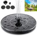 Solar Powered Fountain Water Pump Night Floating Garden Bird Bath Kit