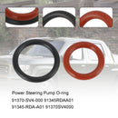 2PCS Power Steering Pump Rubber Inlet & Outlet O-Ring Seals Fit Acura Fit Honda