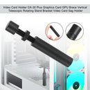 Adjustable Desktop Graphics Card GPU Brace Aluminum Video Rotating Stand