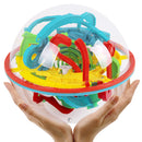 Labyrinth Magic Intellect Balance Puzzle Toy 118 Barriers 3D Maze Ball